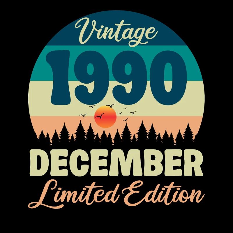 Anniversaire Décembre 1990 Cadeau D'anniversaire 