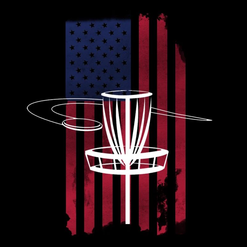 Disc Golf USA Flagge