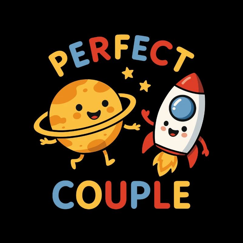Couple Parfait : Planète et Aventure Rocket.