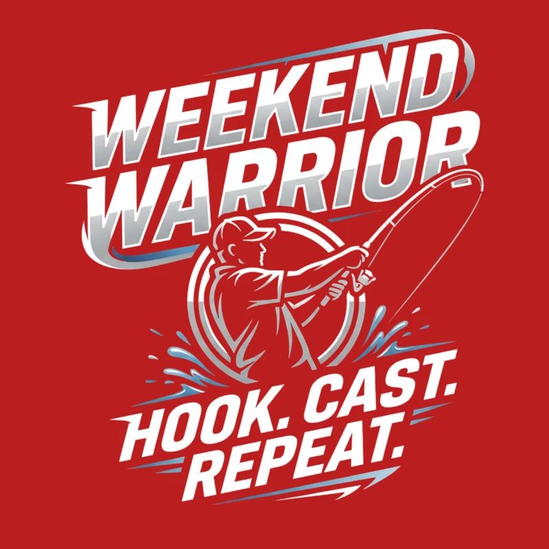 Répétition du pêcheur du Weekend Warrior Hook Cast