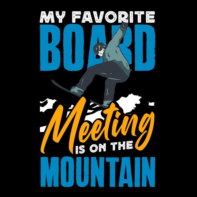 Télésiège de réunion de snowboard snowboard