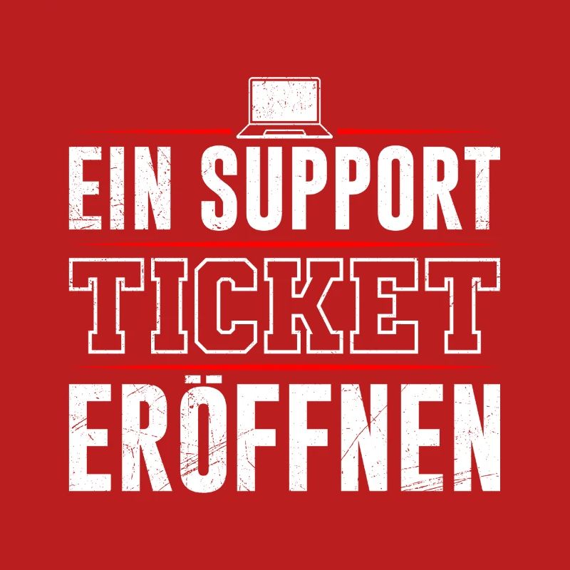 Coder EIN SUPPORT TICKET ERÖFFNEN LUSTIG