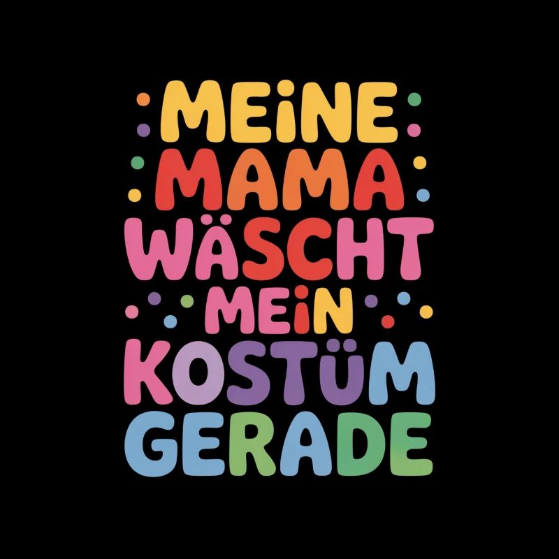 Karneval Kostüm Wäsche Mama