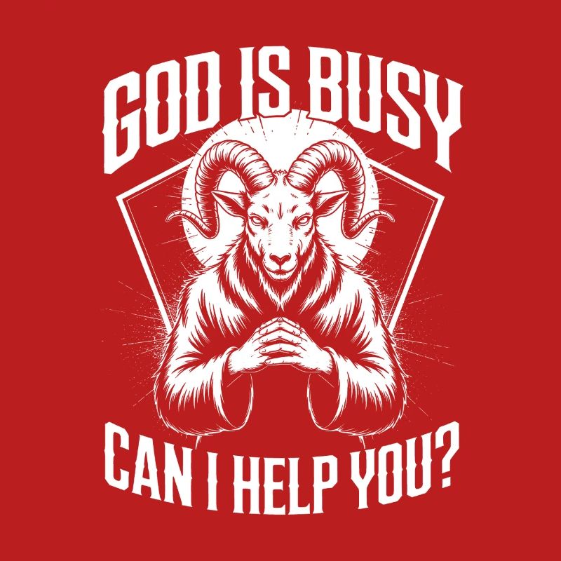God Is Busy Ram: Can I Help You