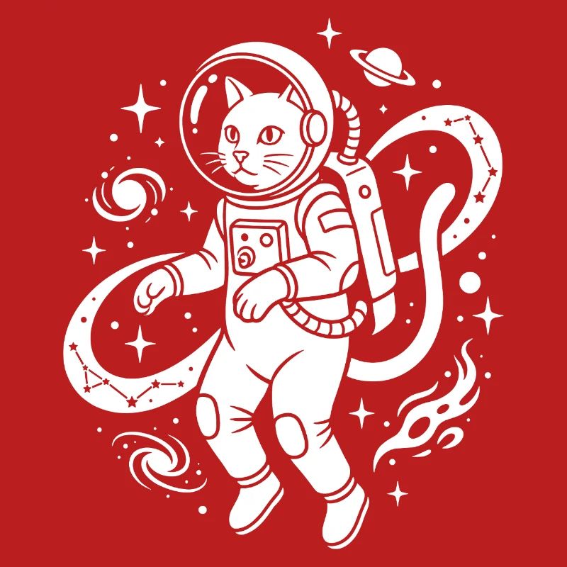 Kitty exploratrice spatiale