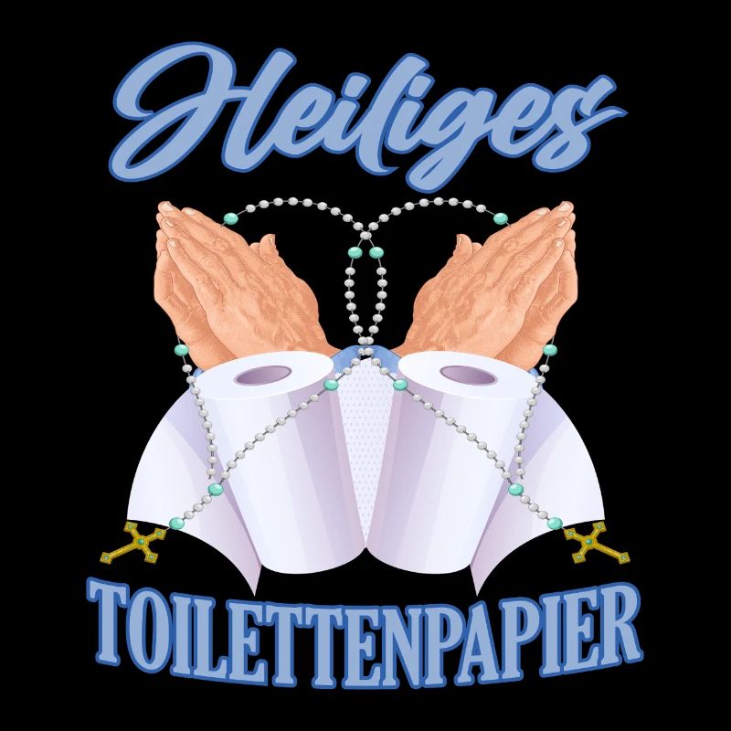 Holy toilet paper