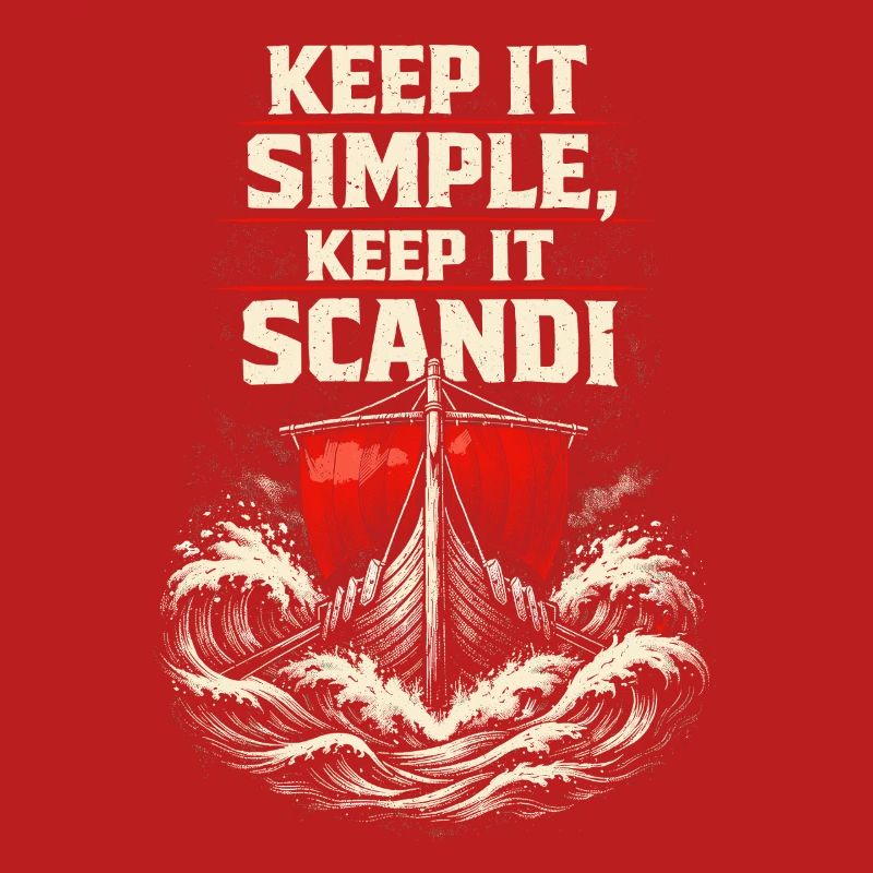 Scandinavian Viking Keep It Scandi