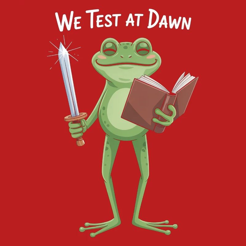 We Test at Dawn Frog Knight