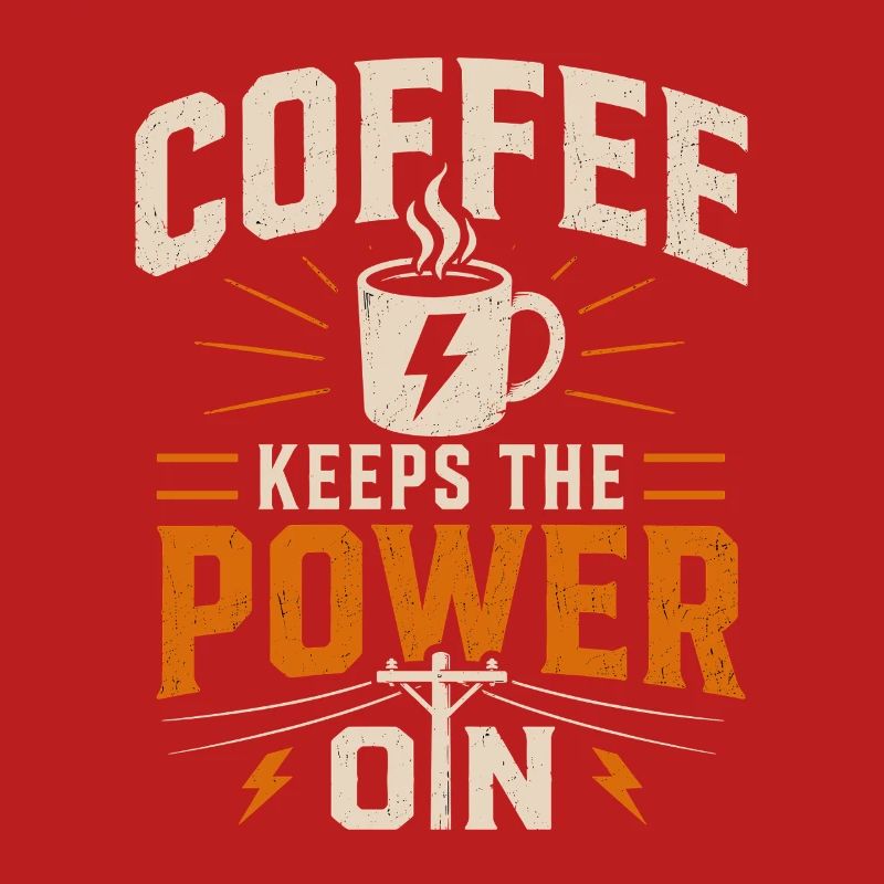 Coffee keeps the power supply going
