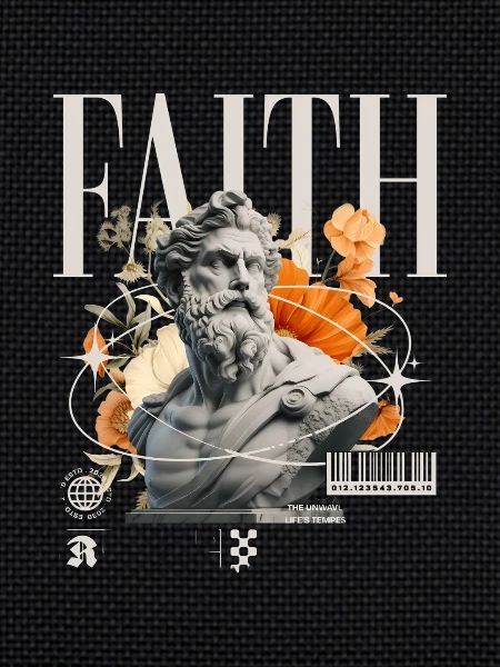 Collage de sculptures Faith Blossoms