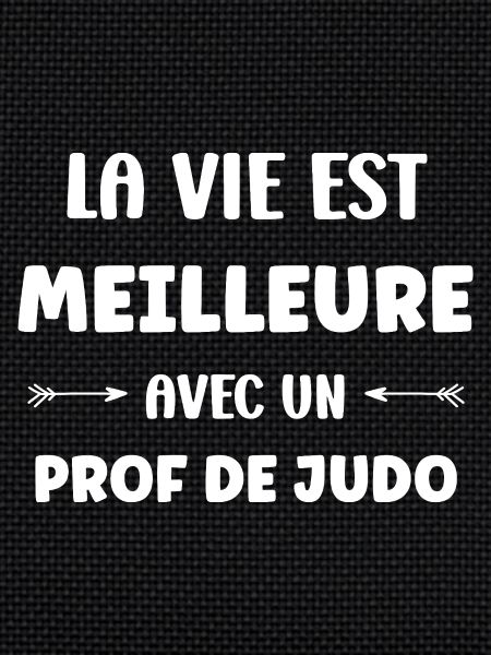Prof de judo
