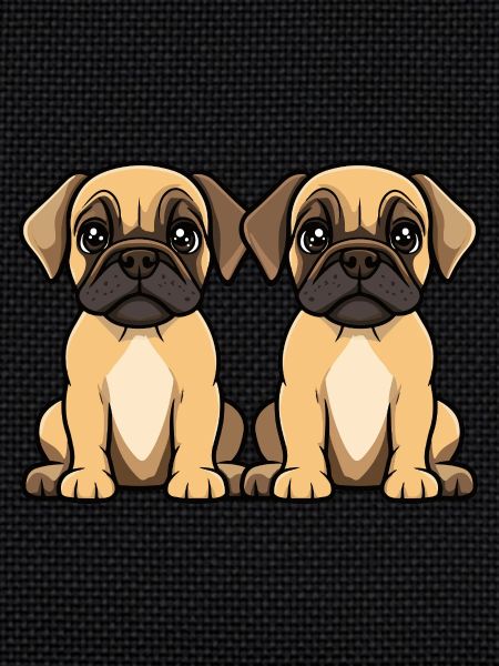 Bullmastiff Dog Comic
