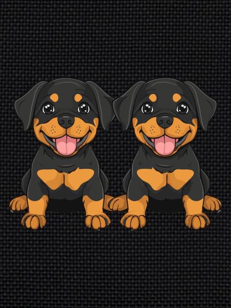 Rottweiler Dog Comic