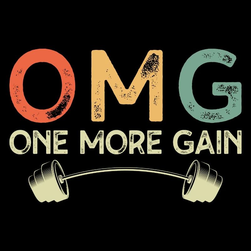 Fitness Motivation Bodybuilder One More Gain