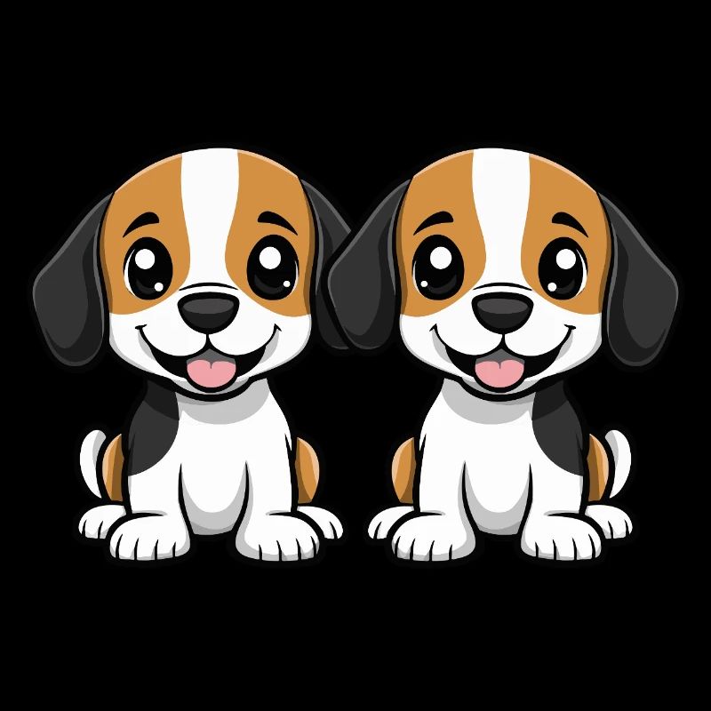 Beagle Hund Comic