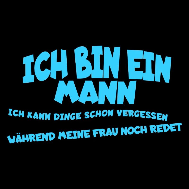 Ich bin ein Mann, Dinge vergessen Humor