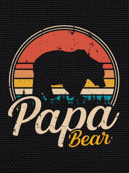 Papa Bear Retro