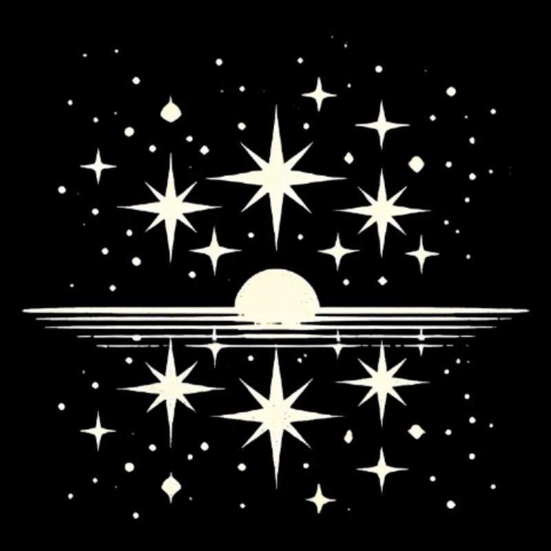 Stargazer Ciel scintillant Cosmos étoiles