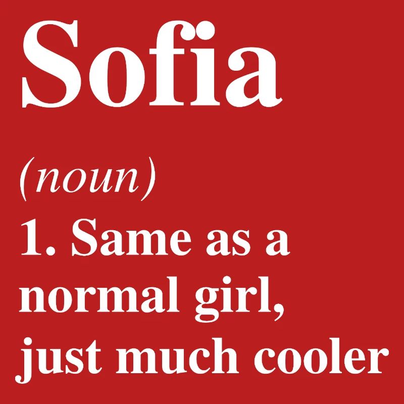 Sofia Définition Cool Nom Dire Cadeau