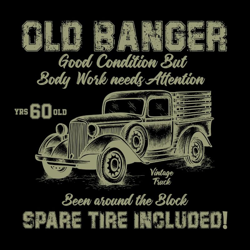 Old Banger 60. Geburtstag Geschenk Gute Kondition