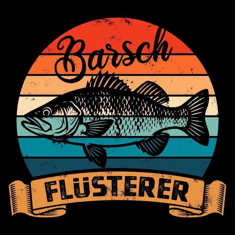 Barsch Flüsterer - Fisch - Angler Geschenk