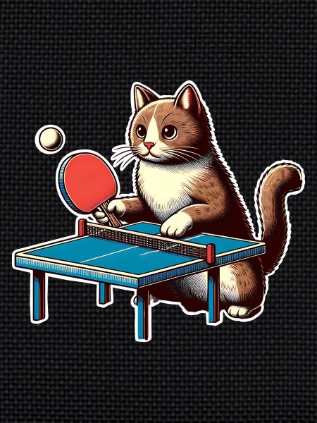 Chat de ping-pong