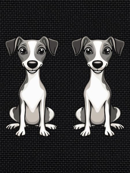 Whippet Dog Comic