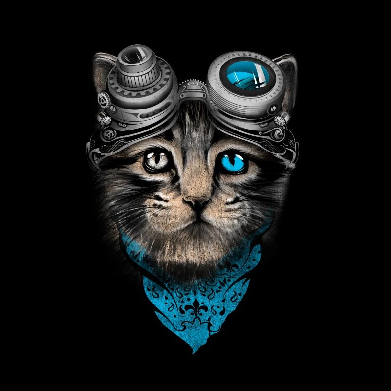 Steampunk-Katze