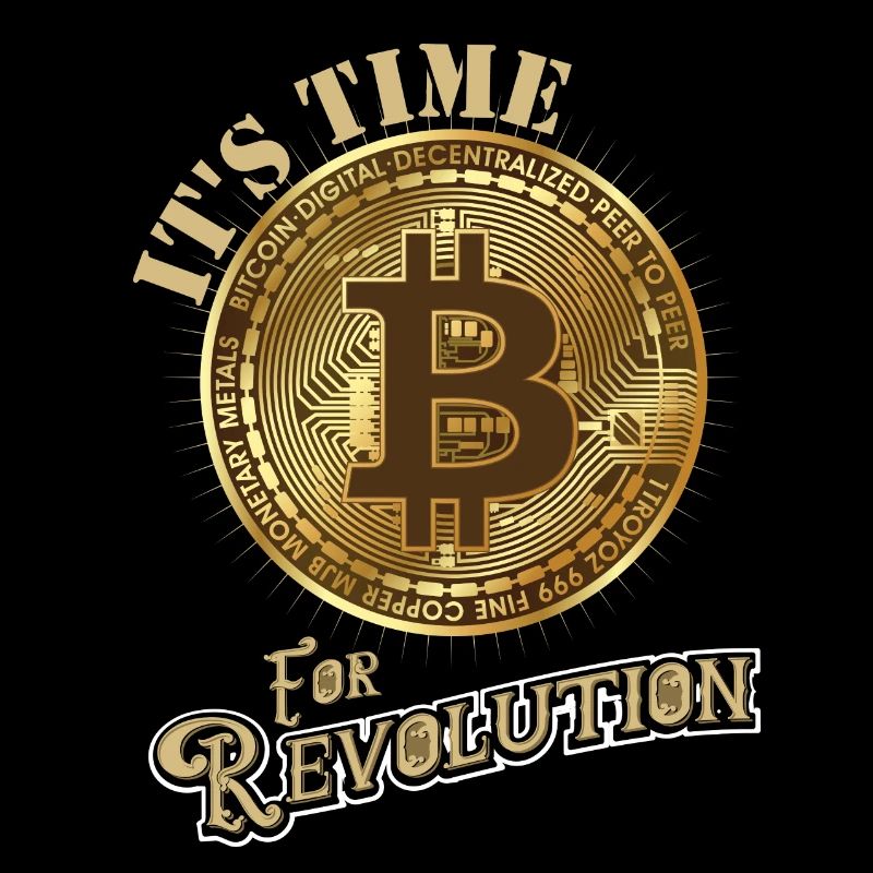 Bitcoin Revolution shirt crypto