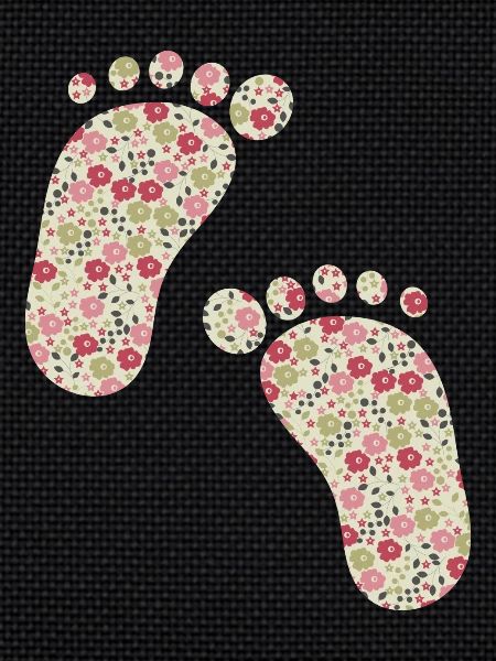 pink liberty footprints