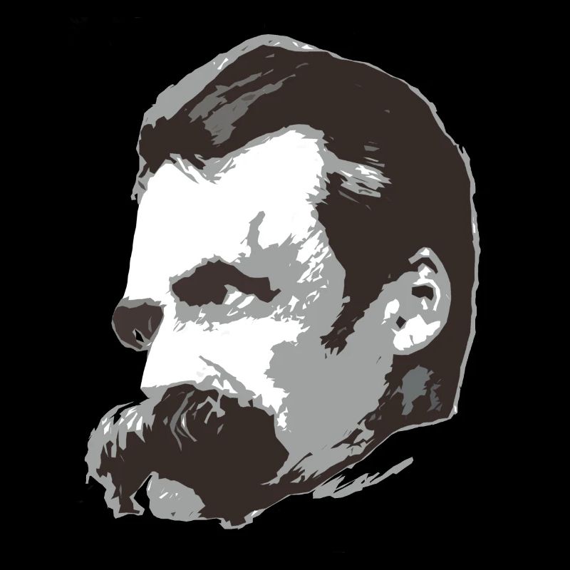 Nietzsche (3farbig)
