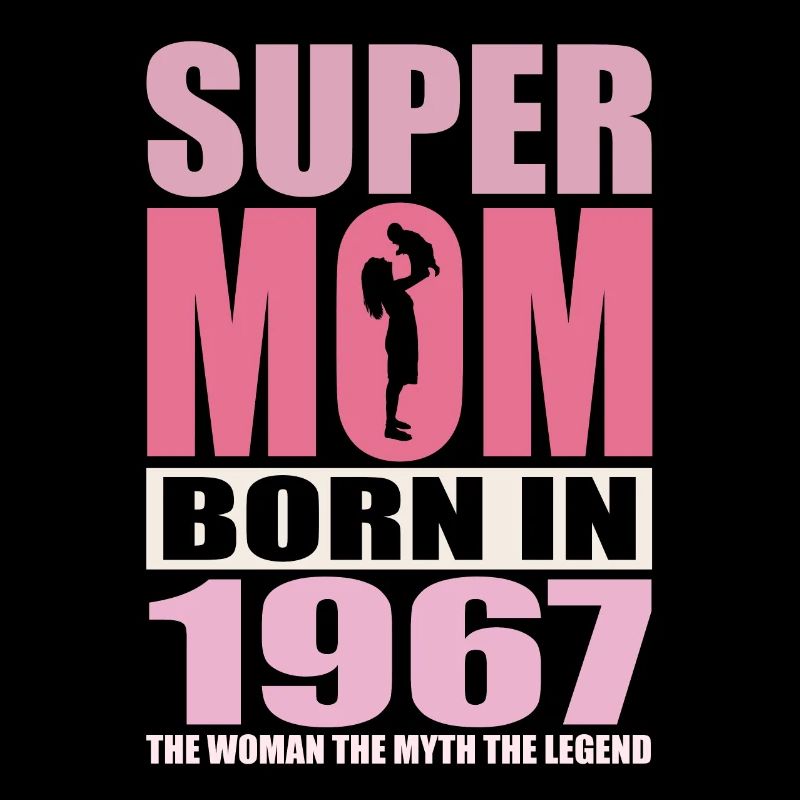 Mama Geburtstag 1967 | Super Mom