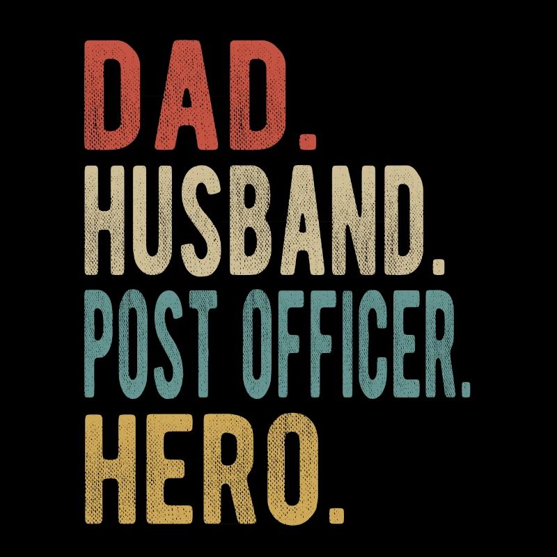 Postbote Papa Ehemann Held