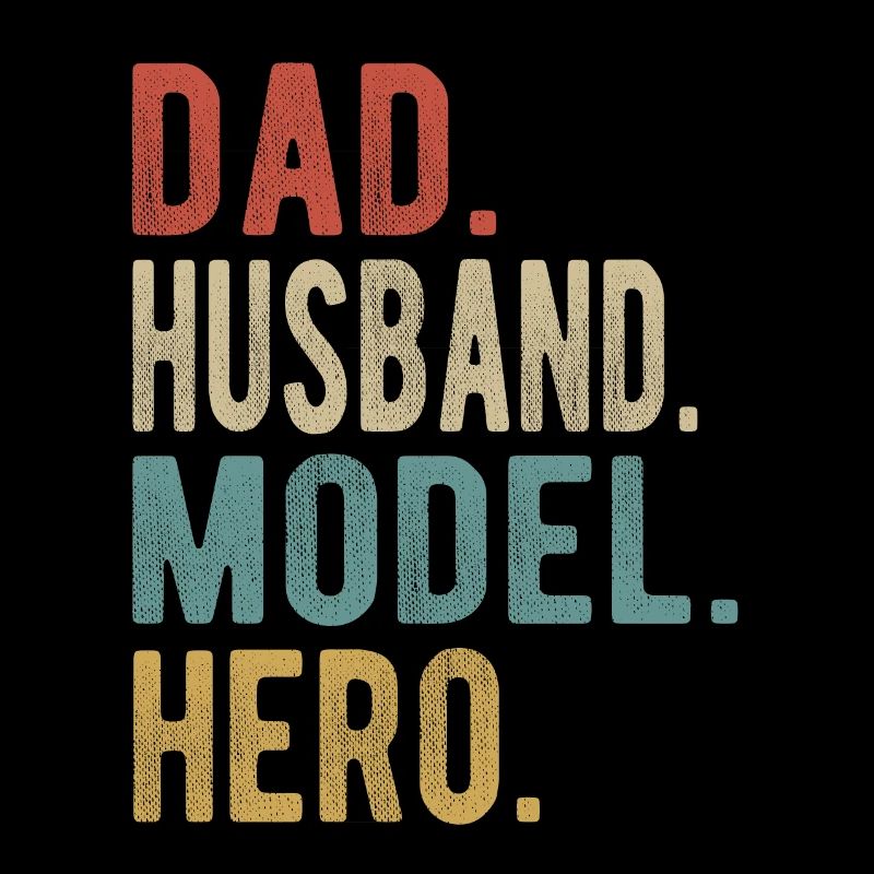 Modell Papa Ehemann Held