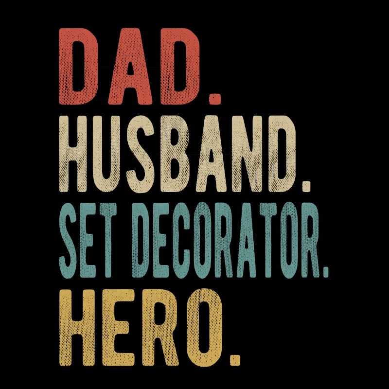 Set Dekorateur Papa Ehemann Held