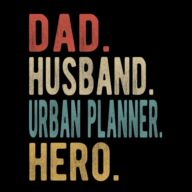 Stadtplaner Papa Ehemann Held