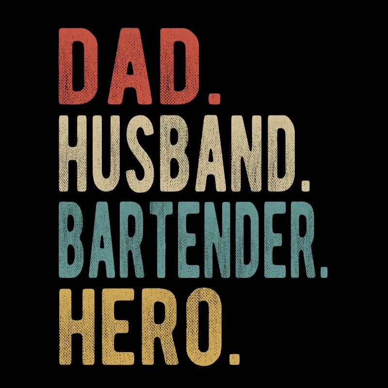 Barkeeper Papa Ehemann Held