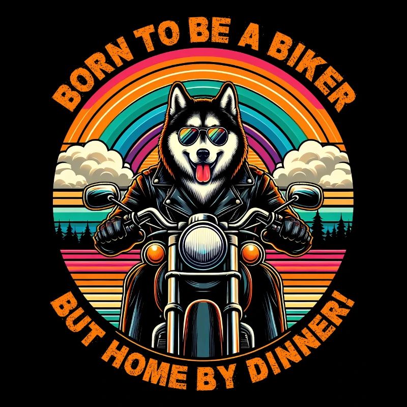 Geboren, um ein Biker zu sein: Husky Rider Adventure