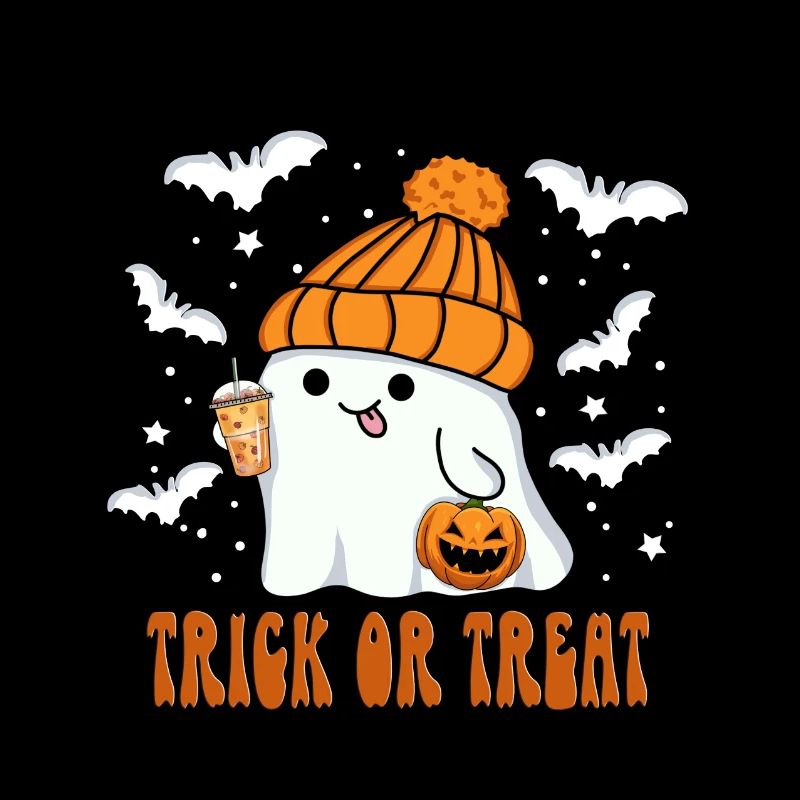 Fantôme Halloween Enfant Mignon Mignon - Trick or Treat