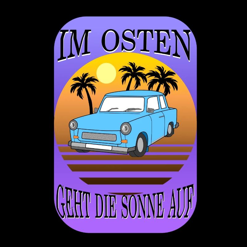 Osten Ossi DDR Ost stolz Trabi Geschenk Nostalgie