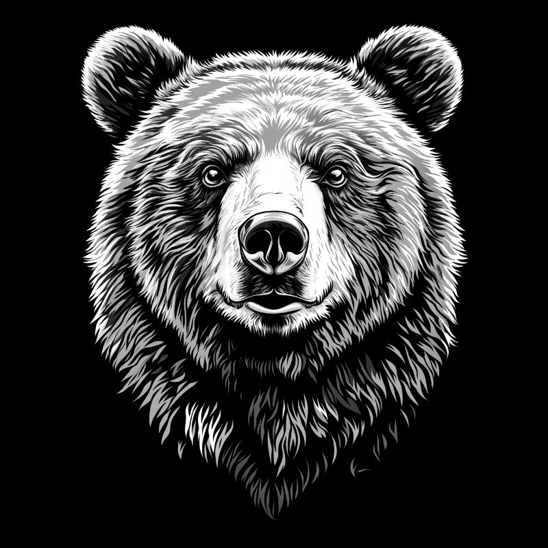 Bear Portrait Brown Bear Grizzly Bear