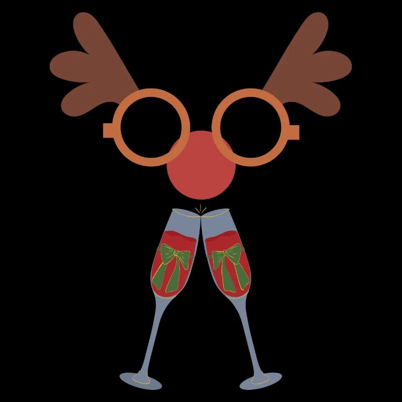 Weihnachtsdesign-Geschenkidee-Feier