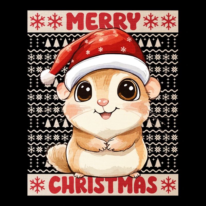 Hamster Moche Noël Noël Doux