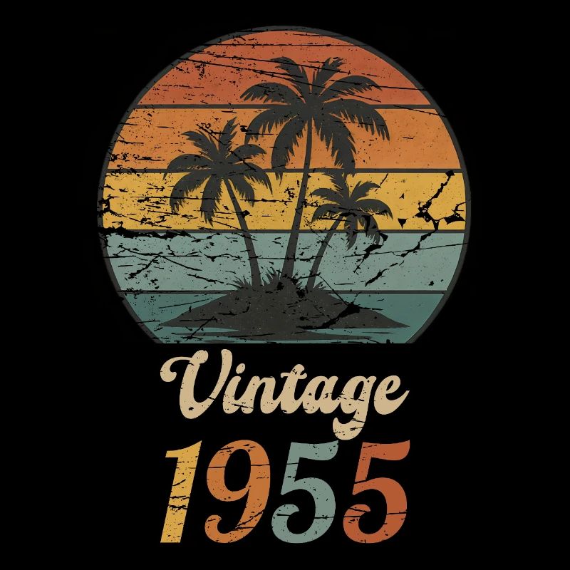 1955 vintage 70. Geburtstag original Rentner