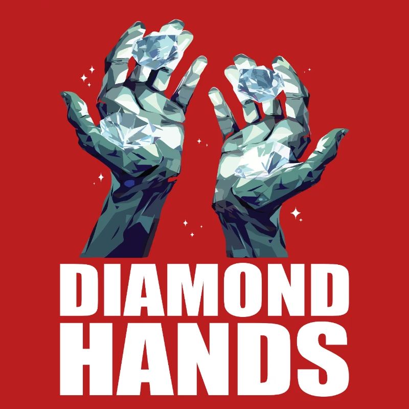 Commerce de mains de diamants