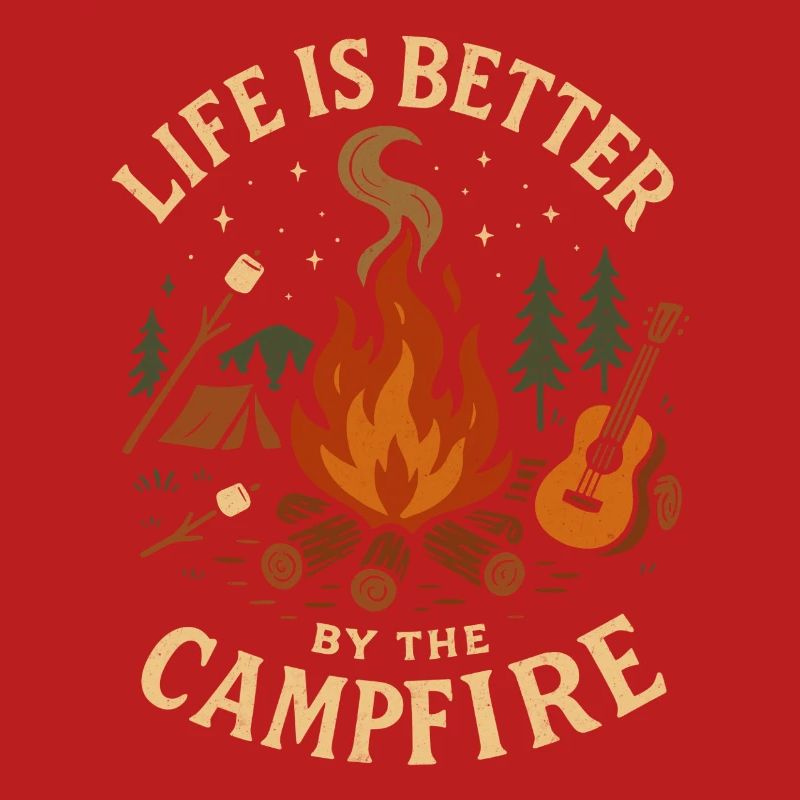 Life is better by the Campfire