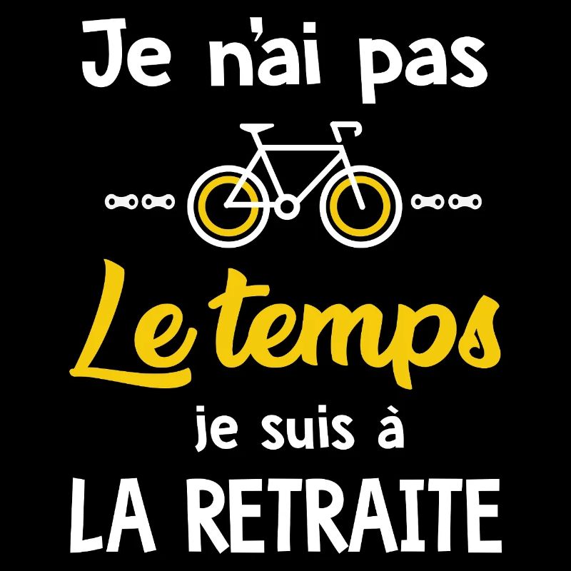 velo retraite cadeau drôle retraité cycliste
