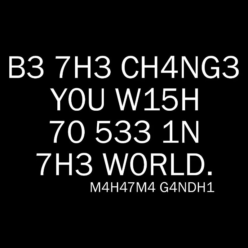 Intelligence Nerd Quote Gandhi Clever Sayings