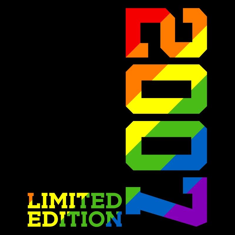 LGBTQ 2007 REGENBOGEN QUEER 18. GEBURTSTAG PRIDE
