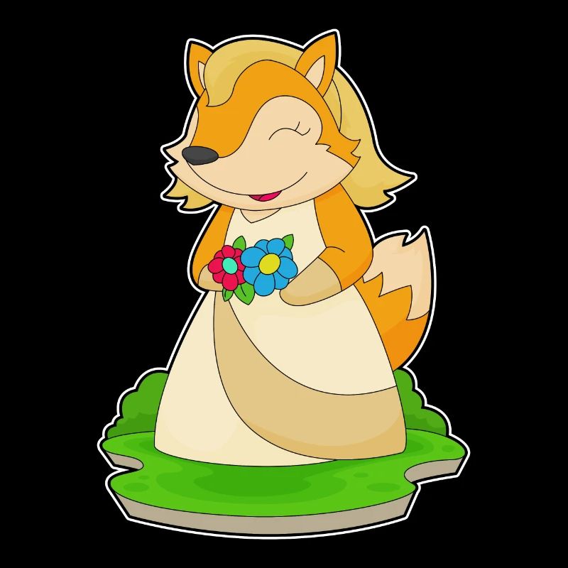 Fox Bridal Floral Wedding